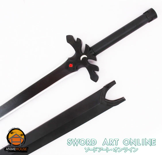 Metal Katana / Sword Kirito's Black Night Sky: Sword Art Online (586)