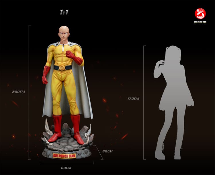 Pre-Order GK One Punch Man Life-Size 1:1 Statue