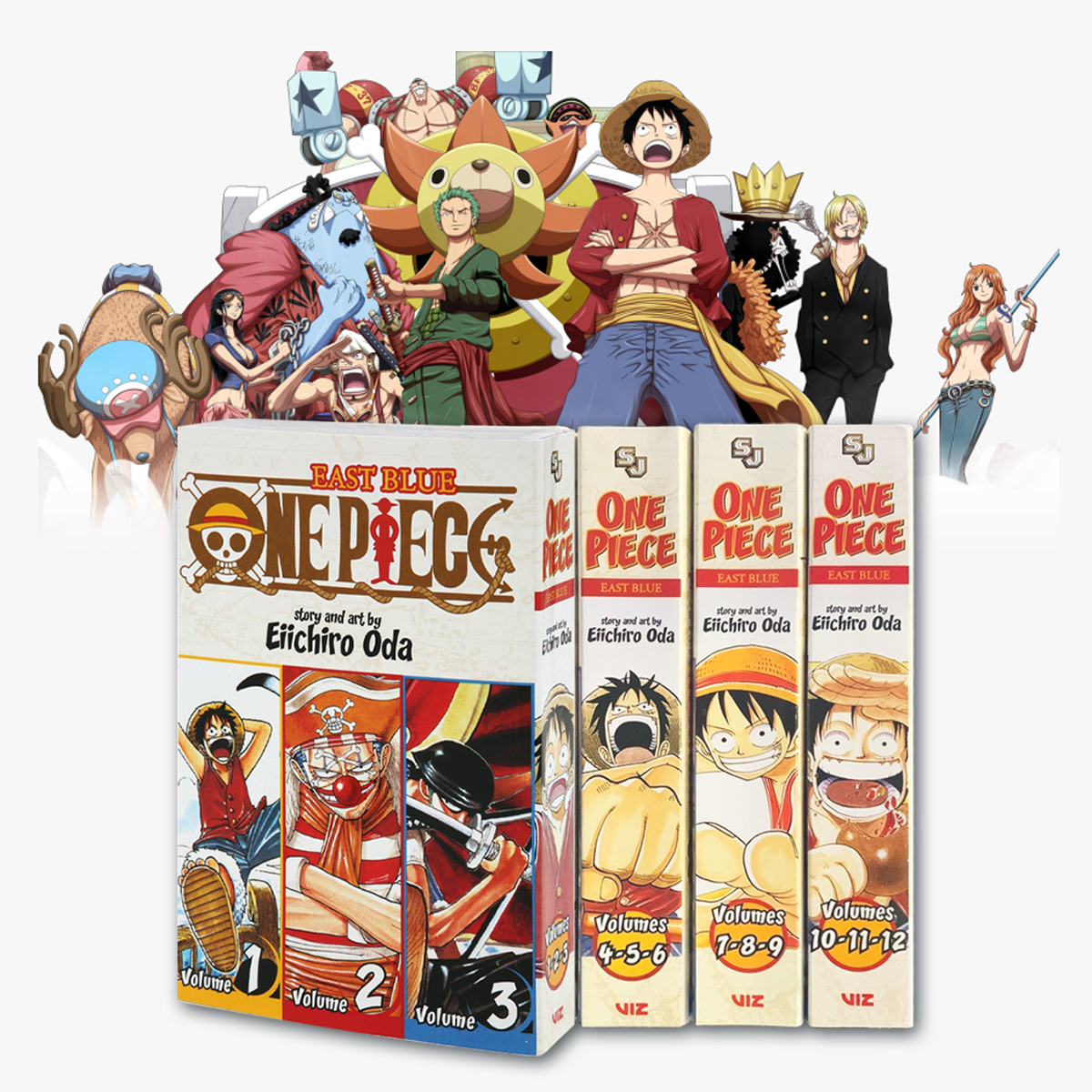 One Piece Omnibus (3 In 1) Edition Manga Book — Anime House