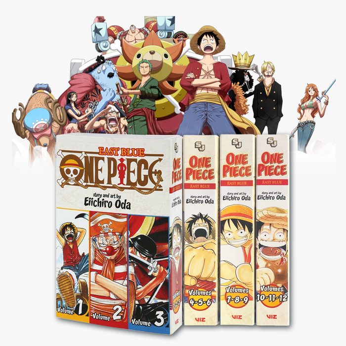 One Piece Manga 3-in-1 Omnibus Collection - Volumes 1-93