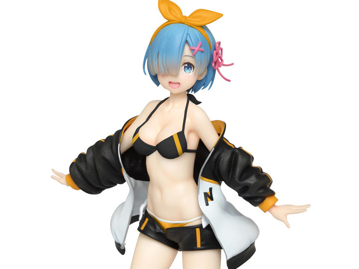 TAITO - Re:Zero Starting Life in Another World Rem Jumper Swimsuit Ver. Renewal Edition Precious Figure