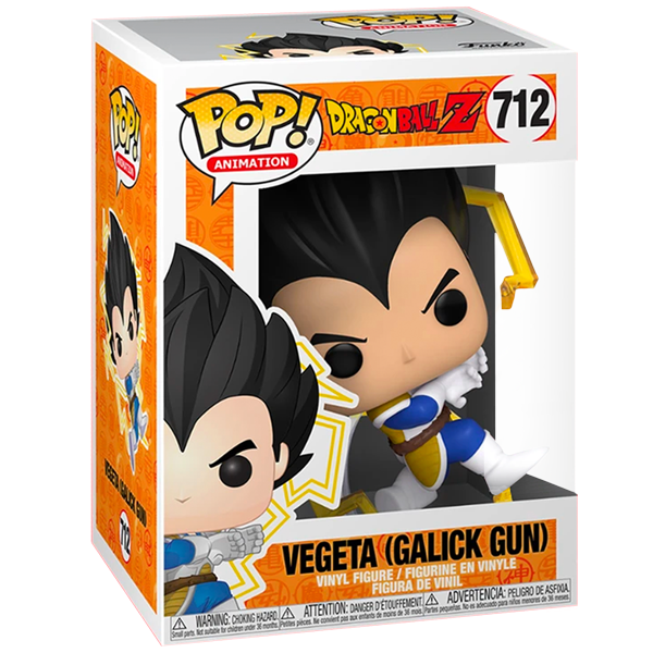 Funko Pop Dragon Ball Z 712 - Vegeta Galick Gun Pop! RS Figure