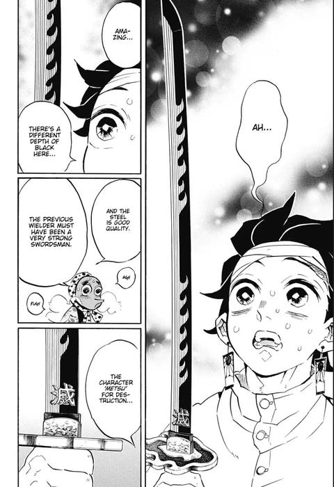 Metal Katana / Sword Tanjiro Kamado Demon Slayer: Kimetsu No Yaiba Latest/Final Nichirin Taichi (343B/3021)