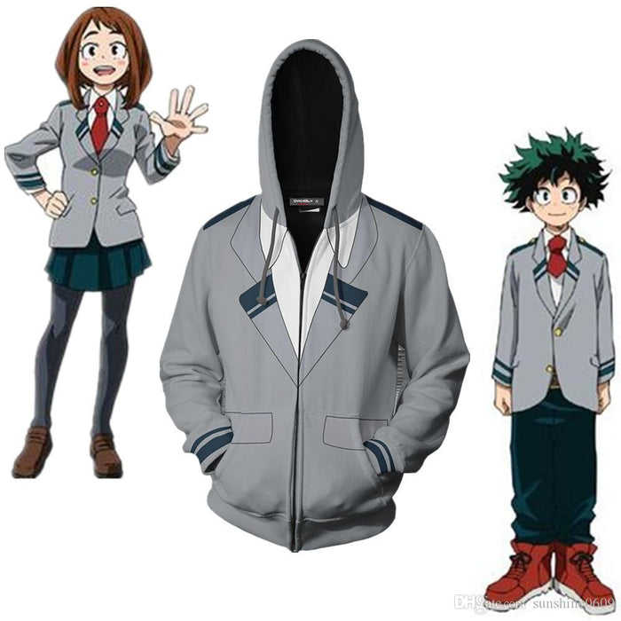 My Hero Academia -  School Uniform Hoodie Jumper Clothes