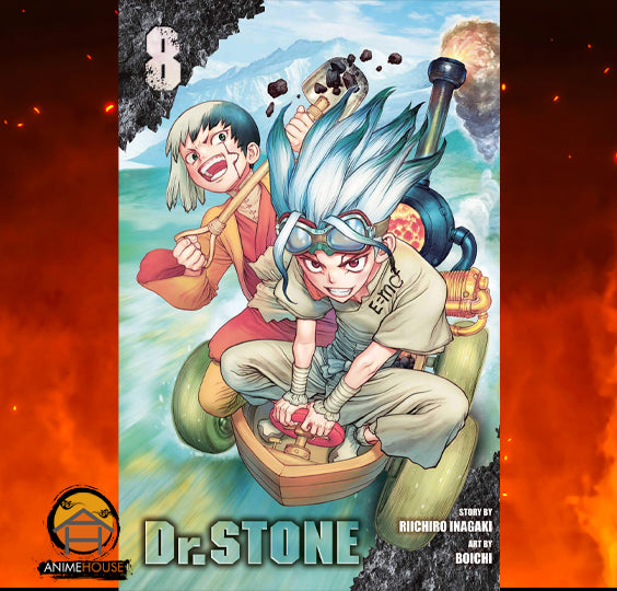 DR. Stone manga books