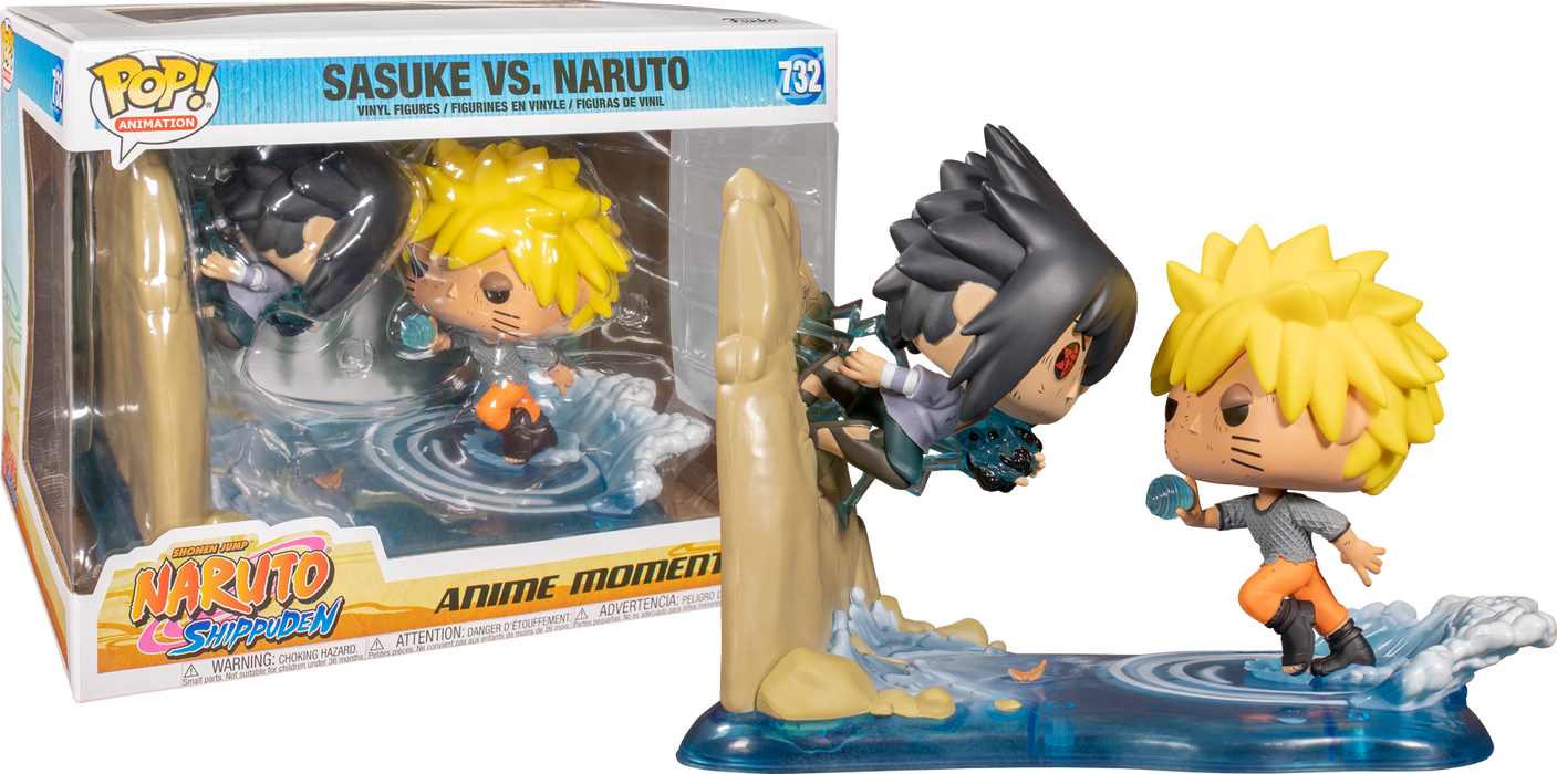 Funko Pop Naruto - Naruto vs Sasuke MM Pop! RS Figure