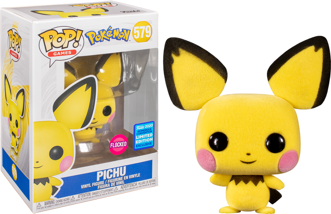 Funko Pop Pokemon - Pichu FL Pop! WC20 RS Figure