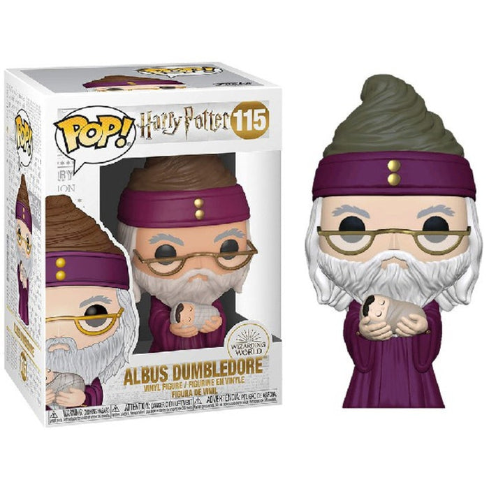 Funko Pop Harry Potter 115 - Dumbledore w/Baby Harry Pop! Figure