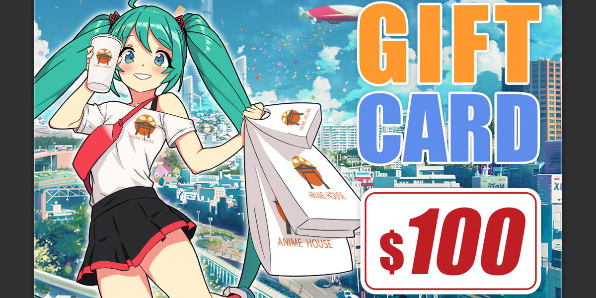 NZD 100 Gift Card Gift Voucher (Digital Card sent by Email) — Anime House