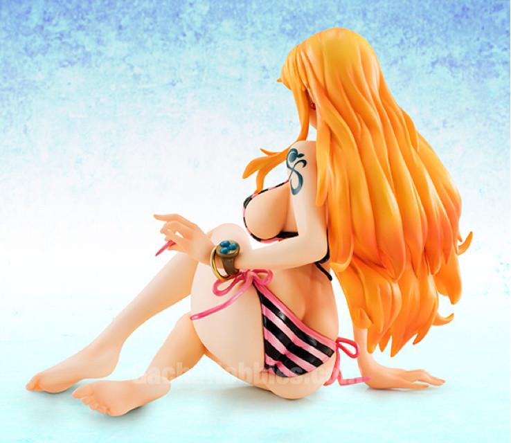 PRE-ORDER Portrait of Pirates One Piece Limited Nami BB Ver Pink 1/8 PVC Figure
