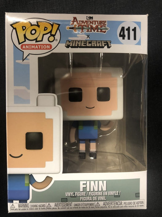 Funko Pop Adventure Time x Minecraft - Finn Pop! Figure
