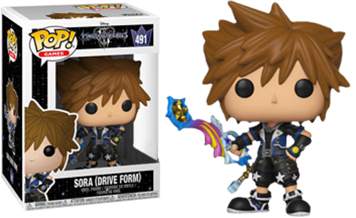 Funko Pop Kingdom Hearts 3 491 - Sora (Drive Form) Pop! Figure