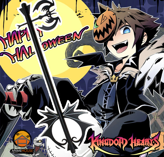 Weapon Metal Sword - Kingdom Hearts Pumpkin Head Keyblade Cosplay Halloween Town 478
