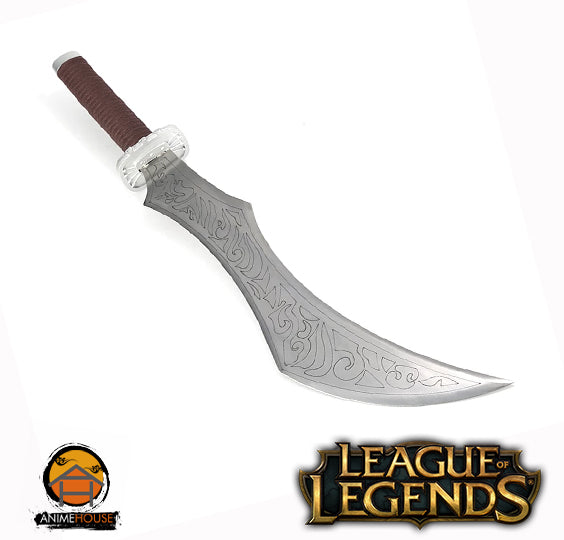 metal sword league of legends  the Sinister Blade Katarina Du Couteau cosplay weapon 574