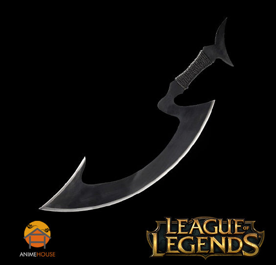 metal sword league of legends  Scorn of the Moon Diana cosplay weapon 563