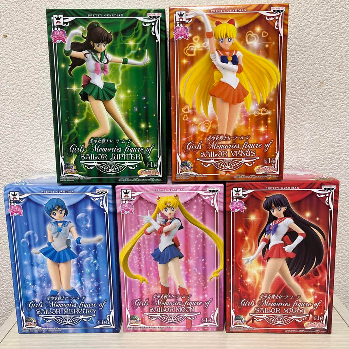 BANDAI BANPRESTO Sailor Moon Girls Memories Sailor FIGURE SET