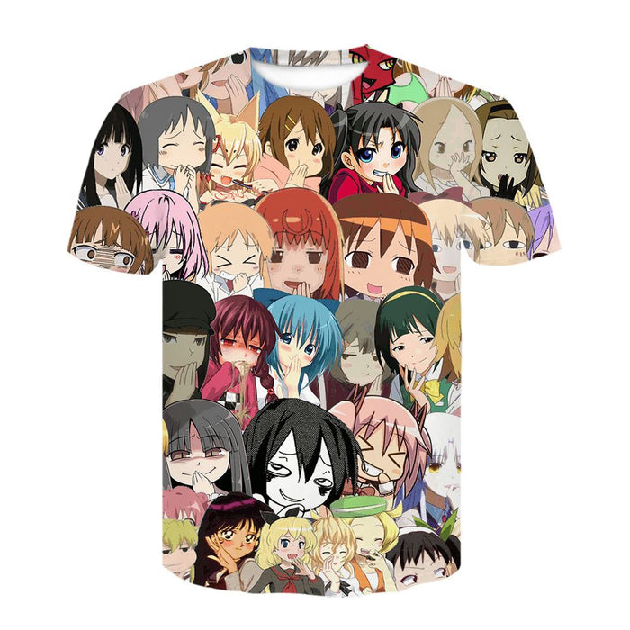 Anime Smirking T-shirt