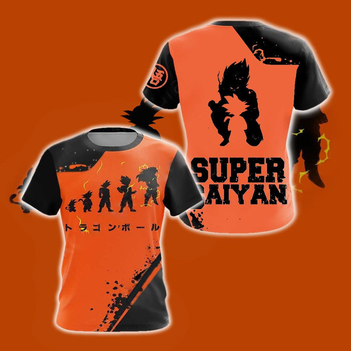 Anime Dragon Ball Super Saiyan T-Shirt