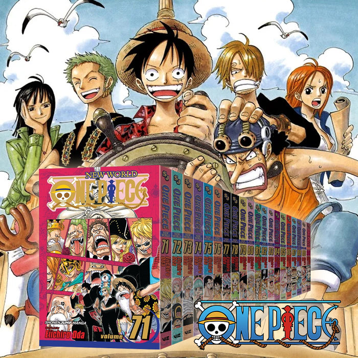 One Piece manga book volumes 1-100.