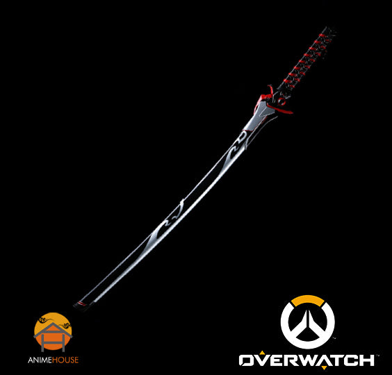 metal sword overwatch genji oni skin long sword 326