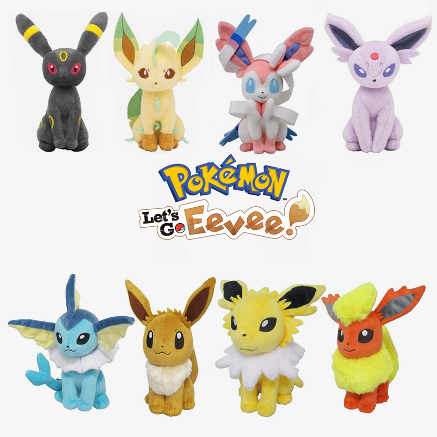 Pokemon dolls online eevee
