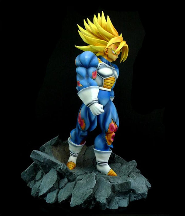 Resin Figure - Dragon Ball Z Super Saiyan Third Grade Future Trunks Combat version GK Action Figure Resin Statue Collection model