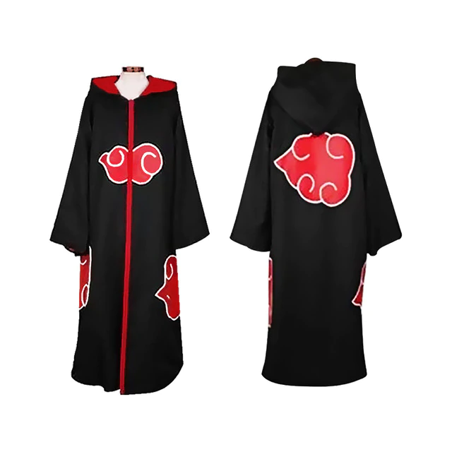 Naruto Taka team CLOAK COSPLAY COSTUME AKATSUKI
