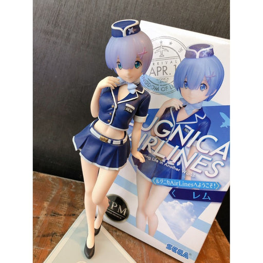 Sega Re Zero Starting Life in Another World: Ram Premium Figure Welcome to Lugnica Airlines Sega Re Zero Starting Life in Another World: Ram Premium Figure Welcome to Lugnica Airlines