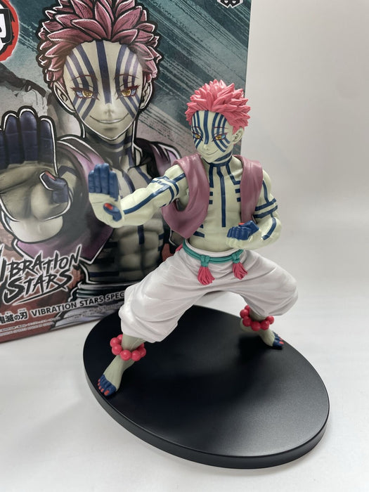 BANDAI BANPRESTO Demon Slayer: Kimetsu no Yaiba Vibration Stars SPECIAL Akaza (Ver.D) FIGURE