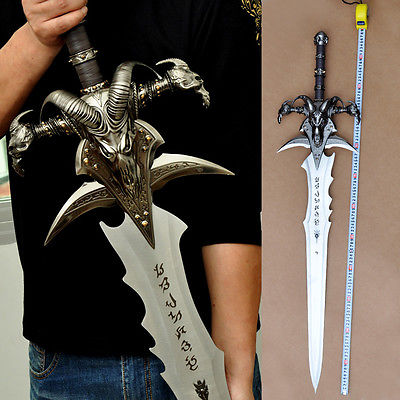 WOW World of WARCRAFT Lich King FROSTMOURNE SWORD REPLICA Stainless steel