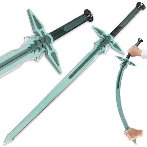Sword Art Online Kirito Dark Repulsor Cosplay Foam Sword 646/646M
