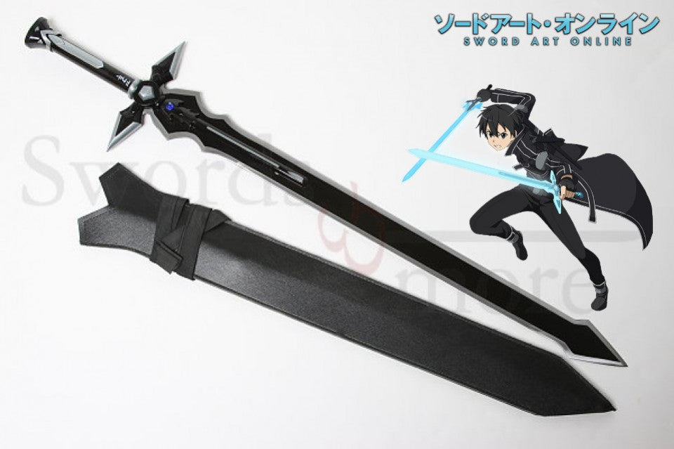 Metal Sword - Sword Art Online Kirito Kirigaya Dark Repulser Sword Lea ...