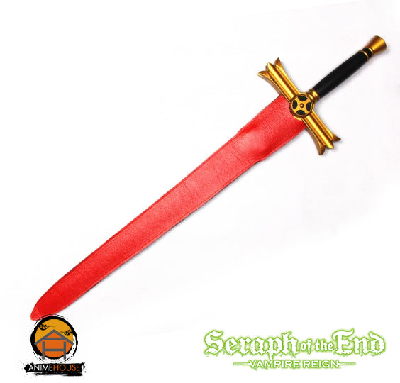 Metal Sword - Seraph of the End Mikaela Hyakuya The Night's Micah Red Real 597