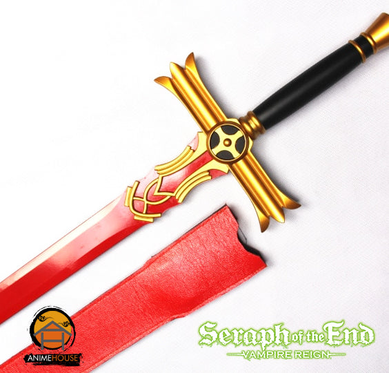 Metal Sword - Seraph of the End Mikaela Hyakuya The Night's Micah Red Real 597
