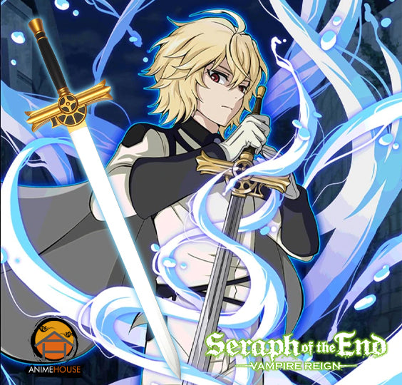 Metal Sword - Seraph of the End Sword Mikaela Hyakuya's Blade The Night's Micah Silver Real 597a