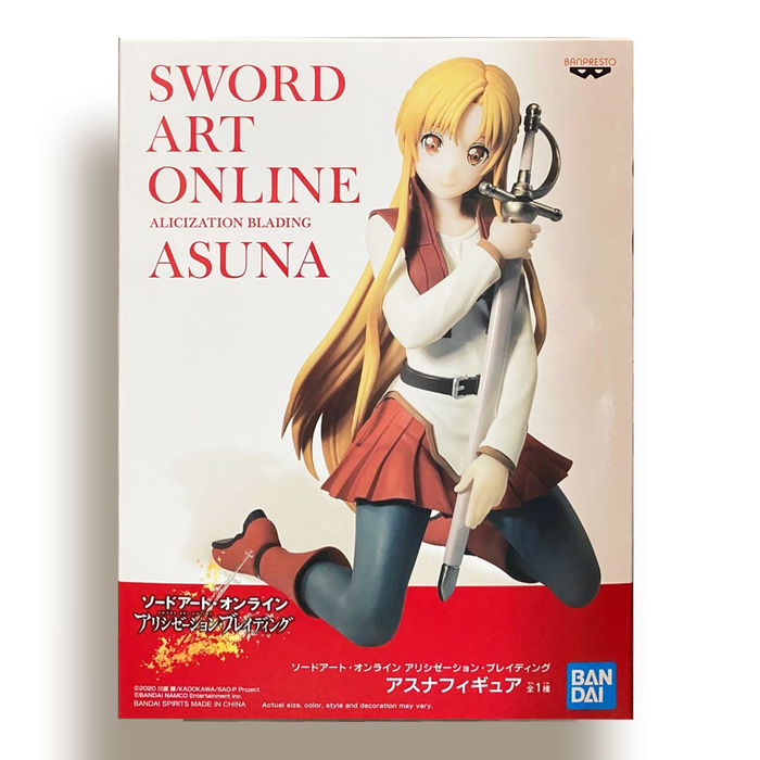 Azuna Figure BANDAI BANPRESTO Sword Art Online Alicization Blading Asuna Figure ...