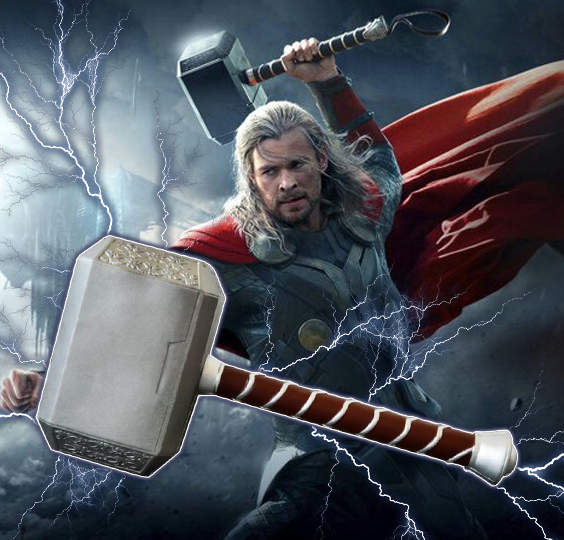 Marvel Avengers: Thor Foam Hammer Cosplay replica weapon 32201